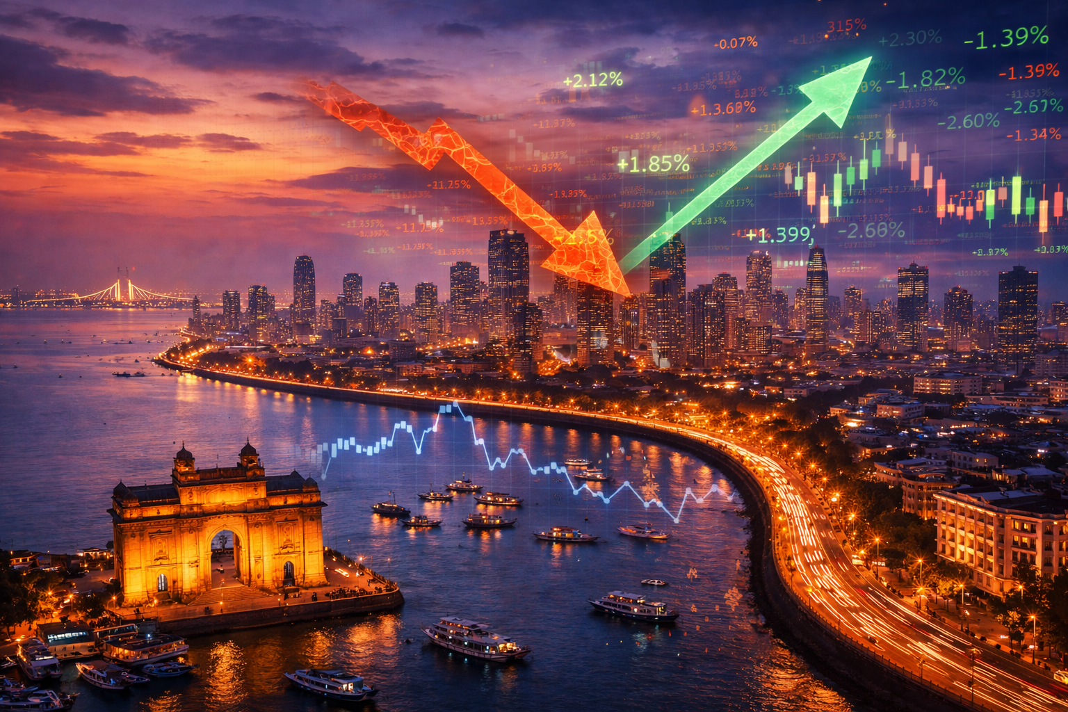 December 9, 2025 | Nifty Fails at 26,000 for Fifth Session, Closes at 25,839; PSU Banks & Smallcaps Outperform as FIIs Extend 6-Day Selling Streak