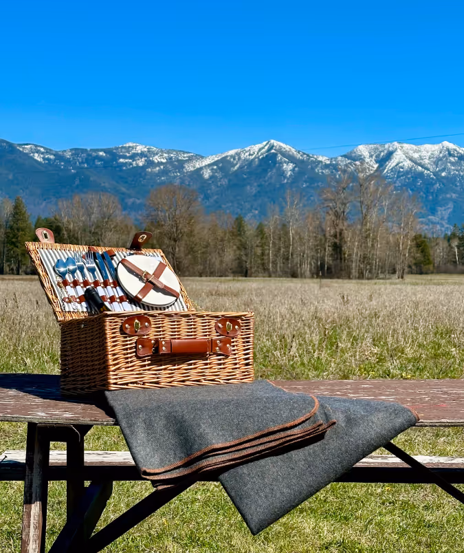 Mountain views from Highland Ranch in Montana’s Flathead Valley