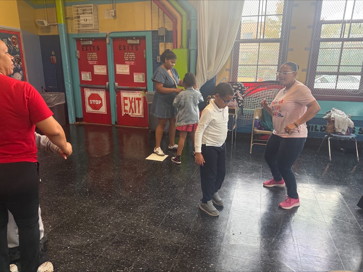 Family Latin dance workshop