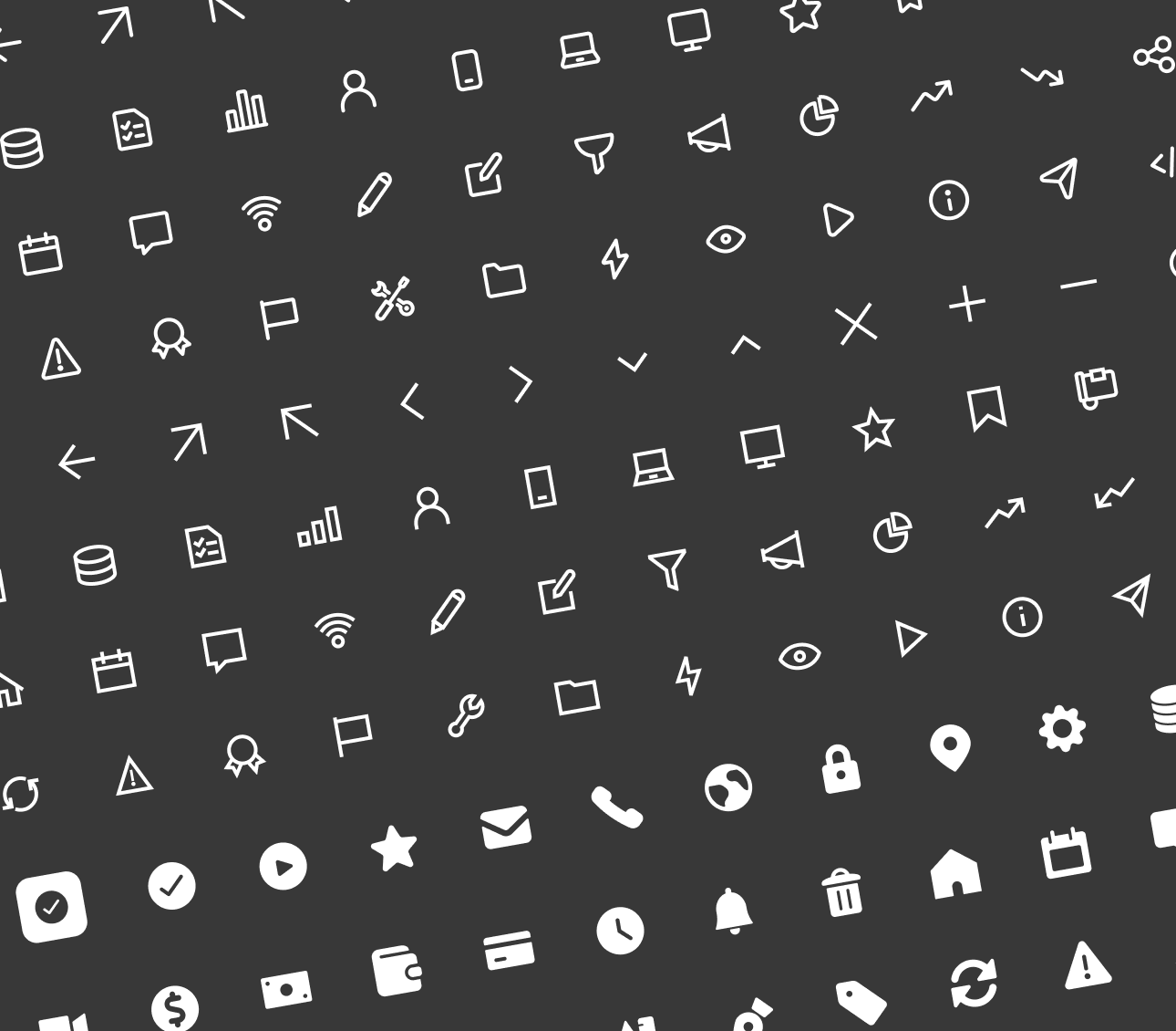Custom Icon Set - Coworking X Webflow Template