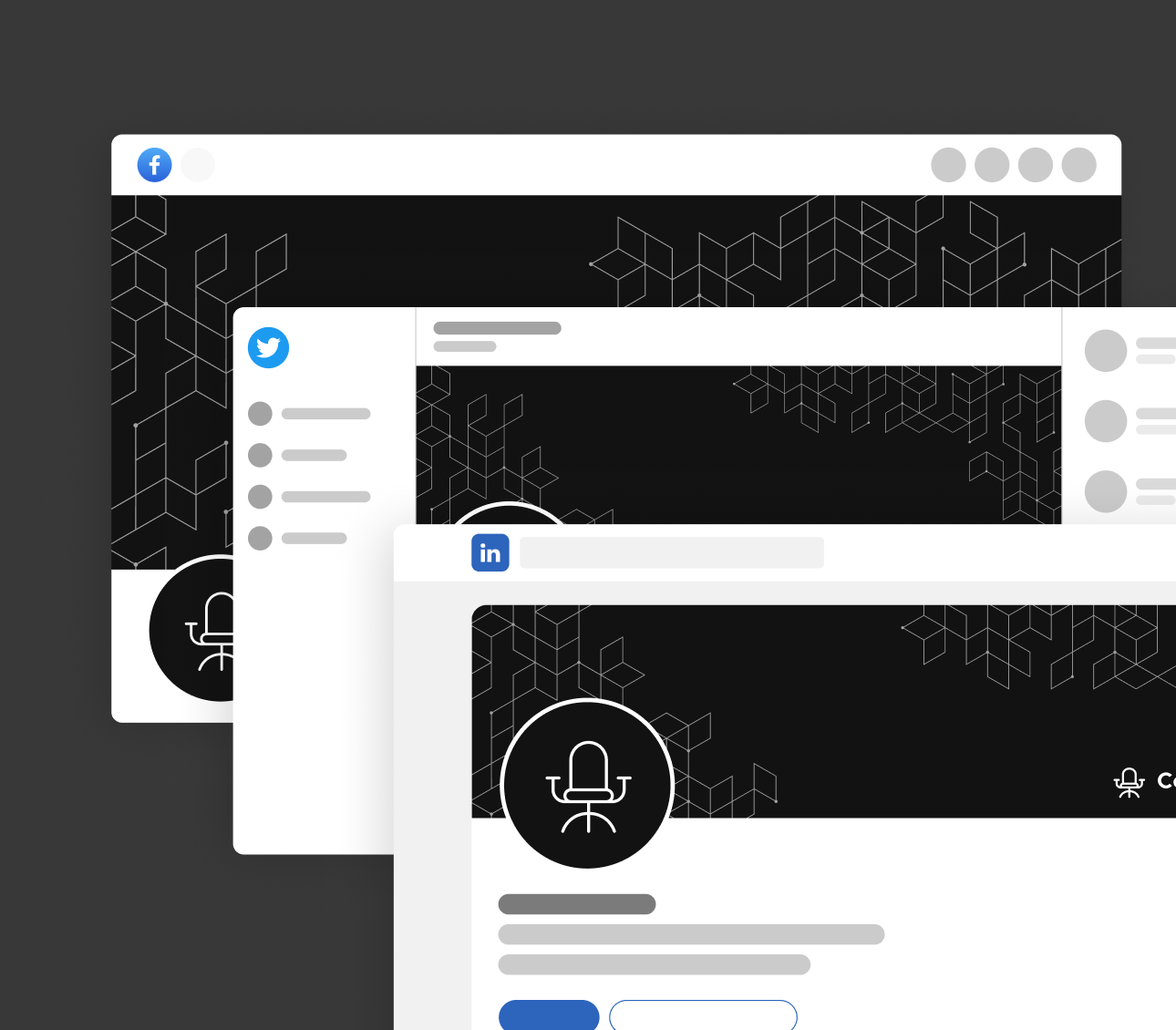 Social Media Assets - Coworking X Webflow Template