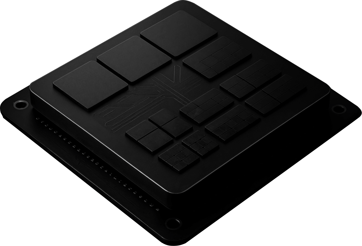 High Density Chip Module With Raised Components PromptEngine Webflow Template | BRIX Template