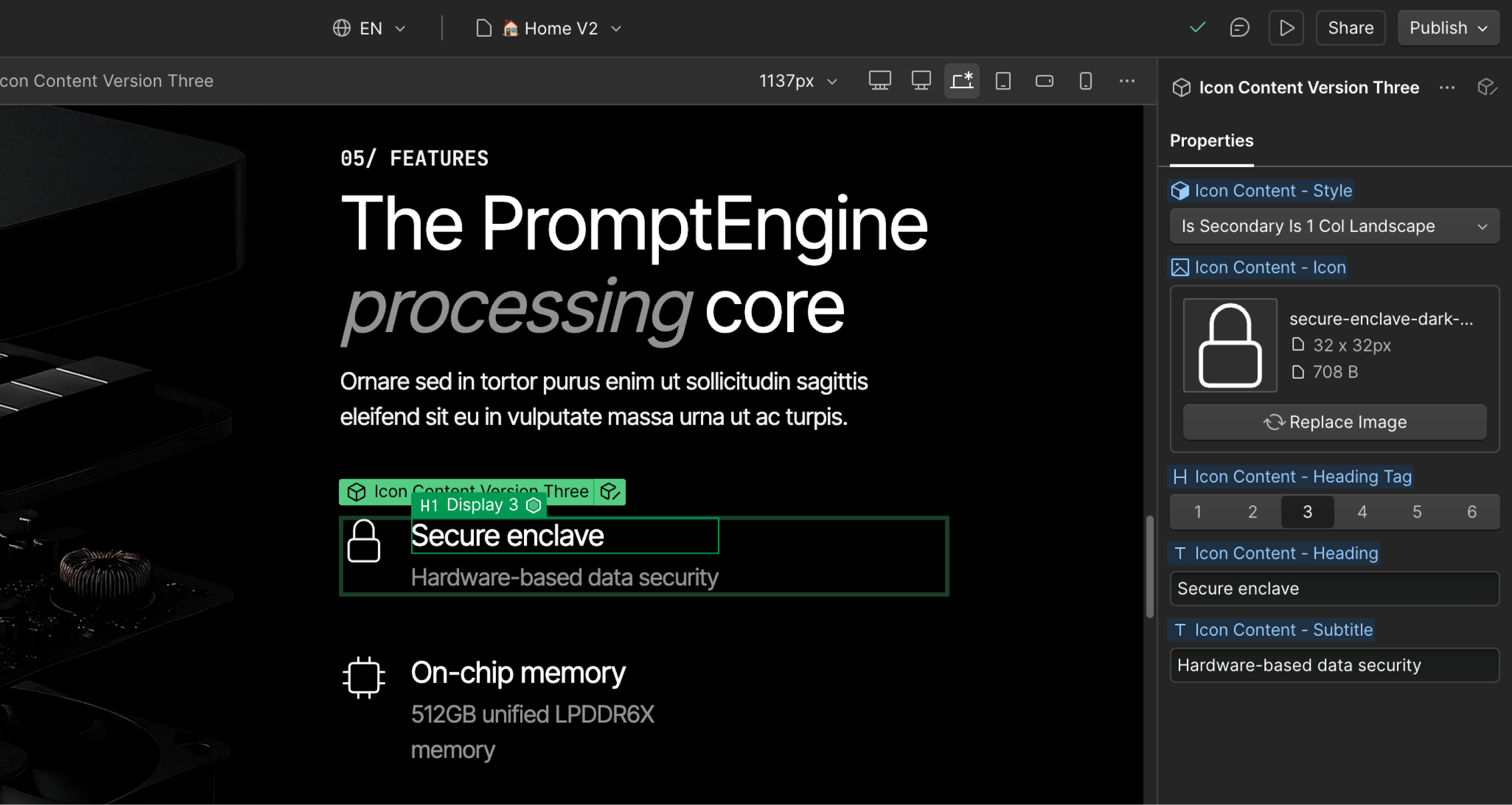 Icons And Graphics PromptEngine Webflow Template And UI Kit | BRIX Template