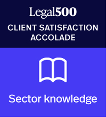 Legal500 - Client Satisfaction Accolade