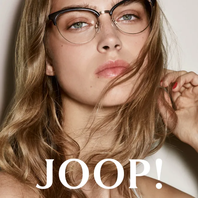 Fashion Fotografie Joop Eyewear mit Portrait und natürlichem Licht