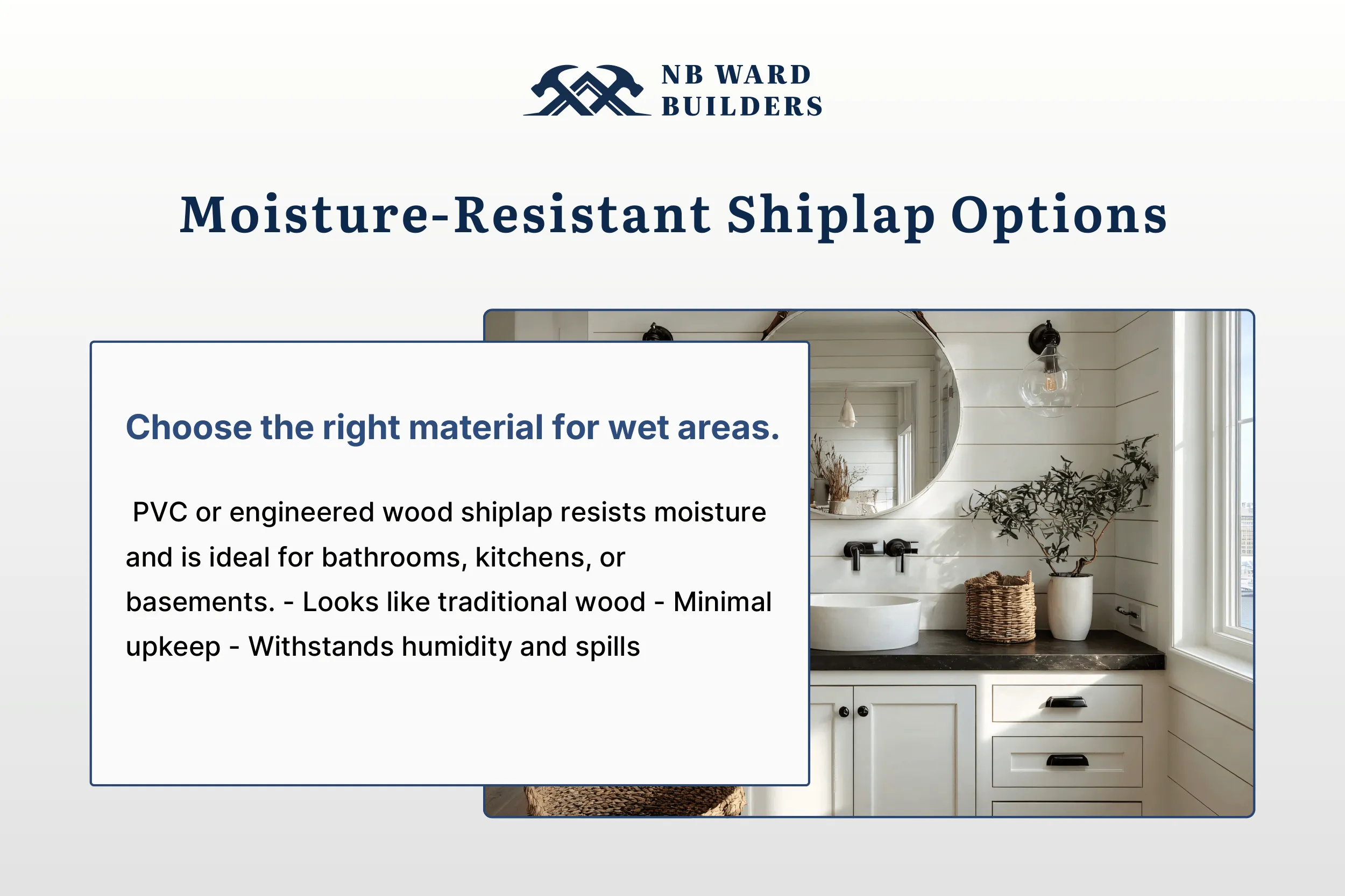 Moisture-Resistant Shiplap Options