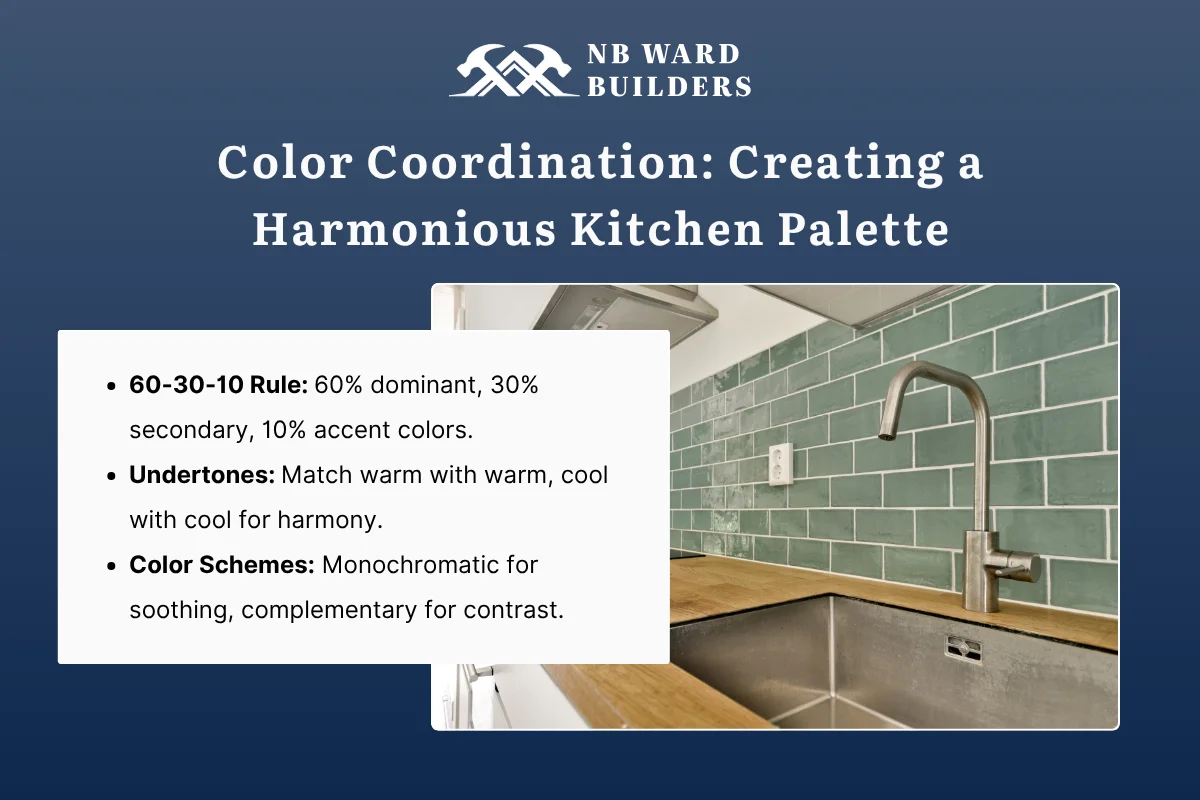 Color Coordination: Creating a Harmonious Kitchen Palette
