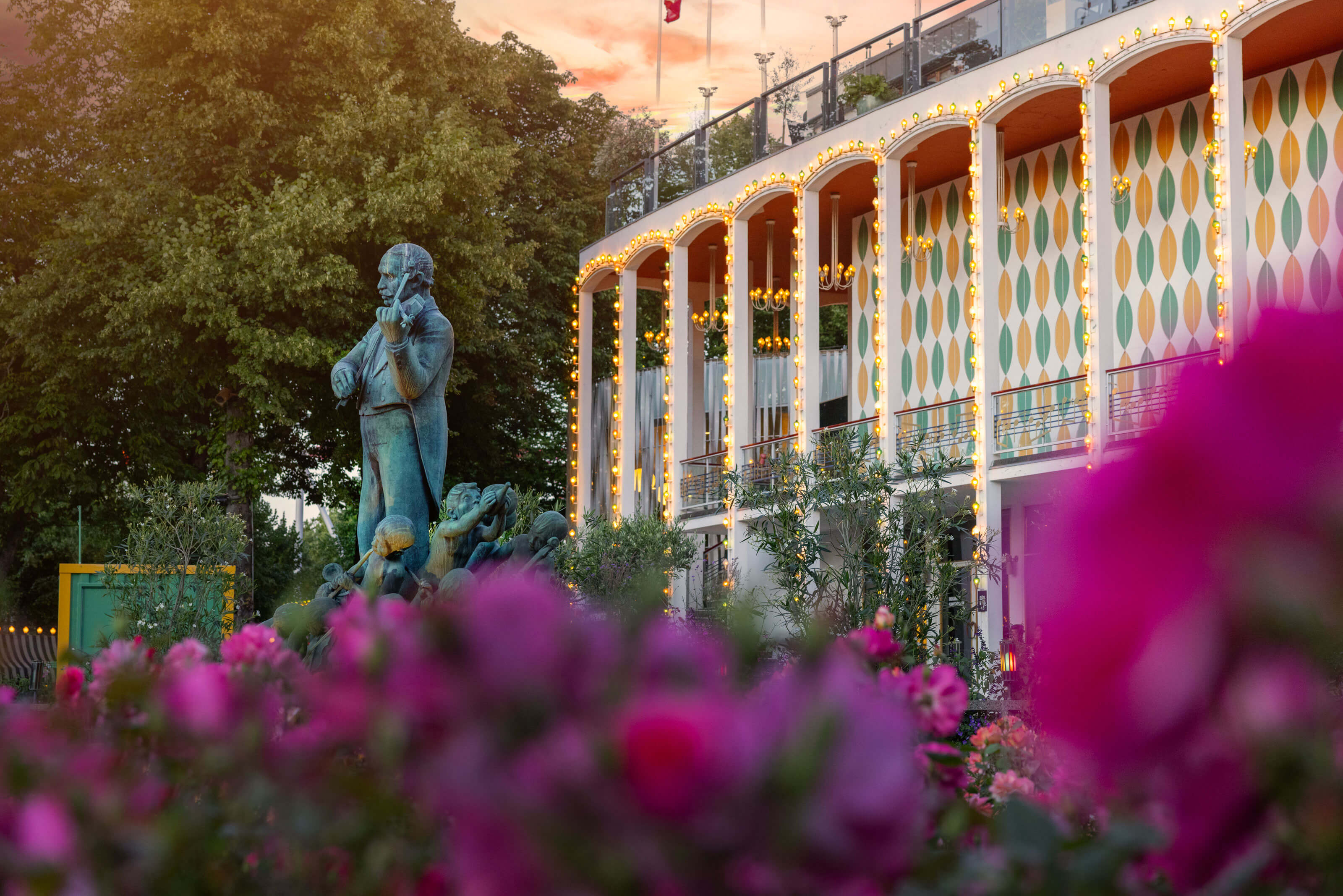 Tivoli Gardens in Copenhagen, venue for Daphne Awards concert