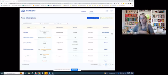 User interview and research