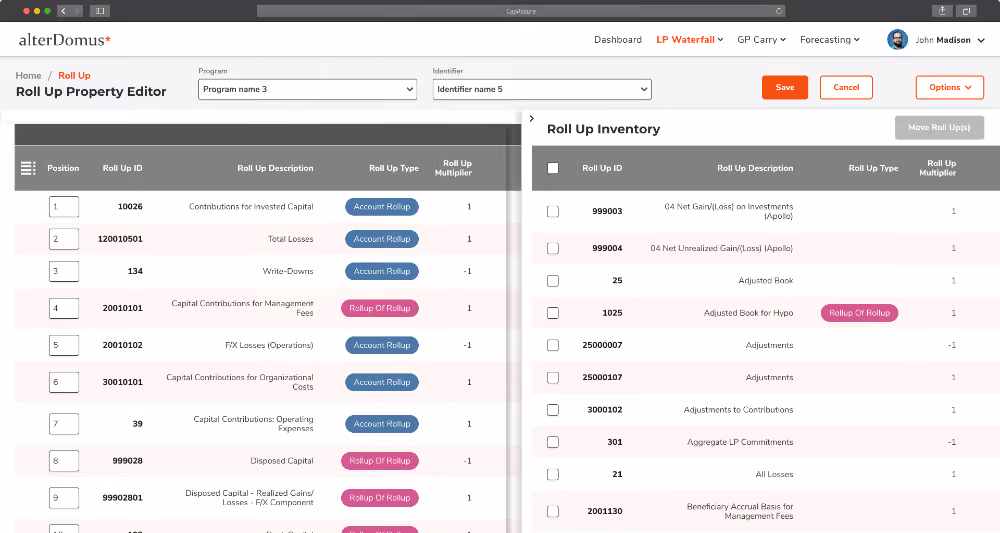 screenshot of a UI