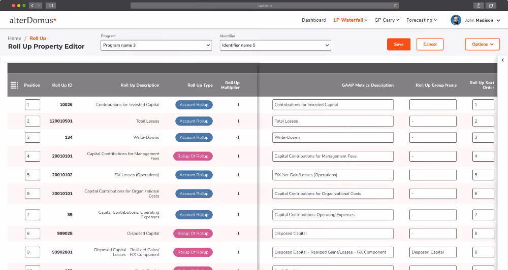 screenshot of a UI
