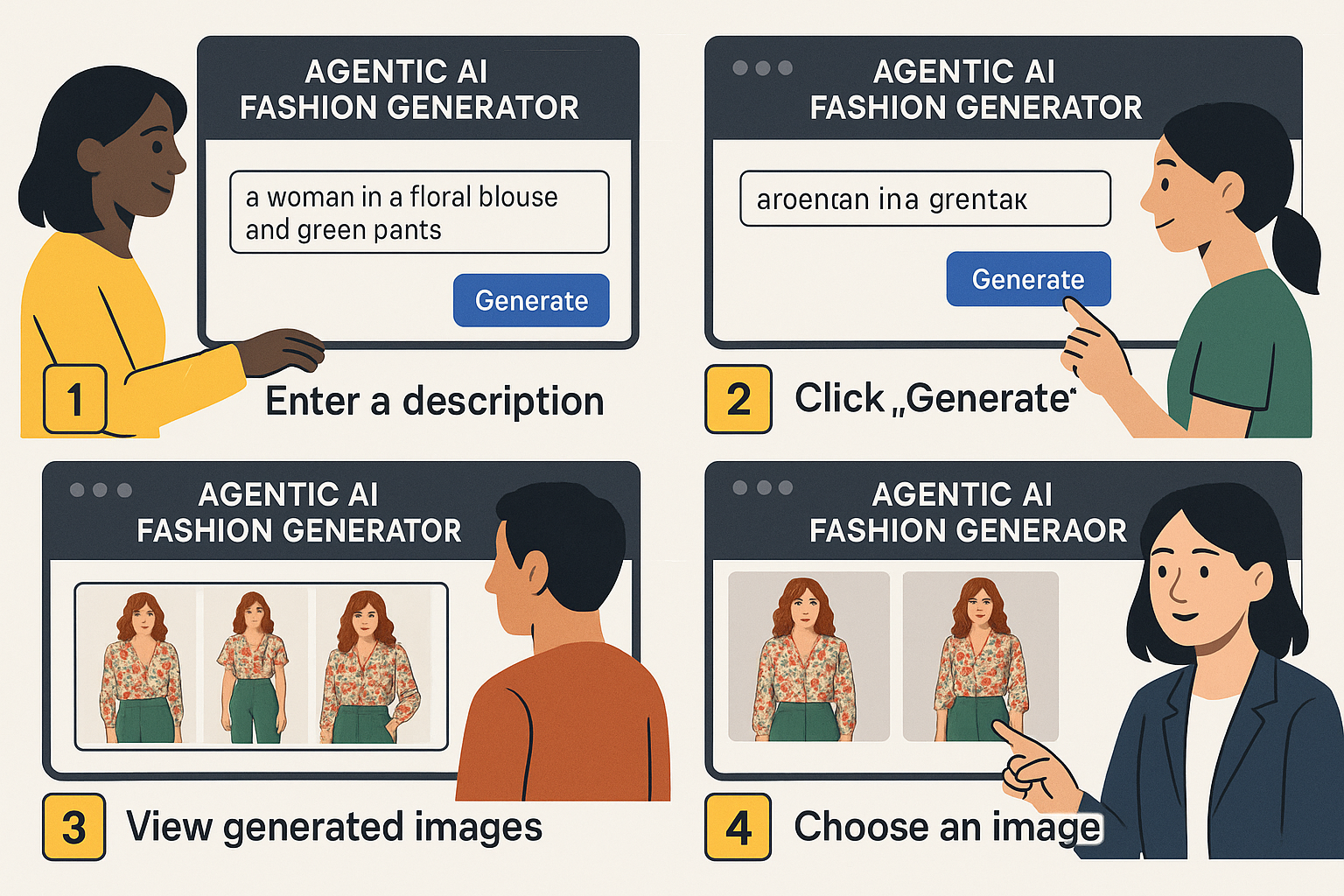 Stepwise UI or process
