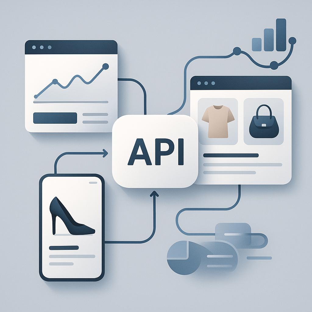 API integration in a fashion e-commerce platform