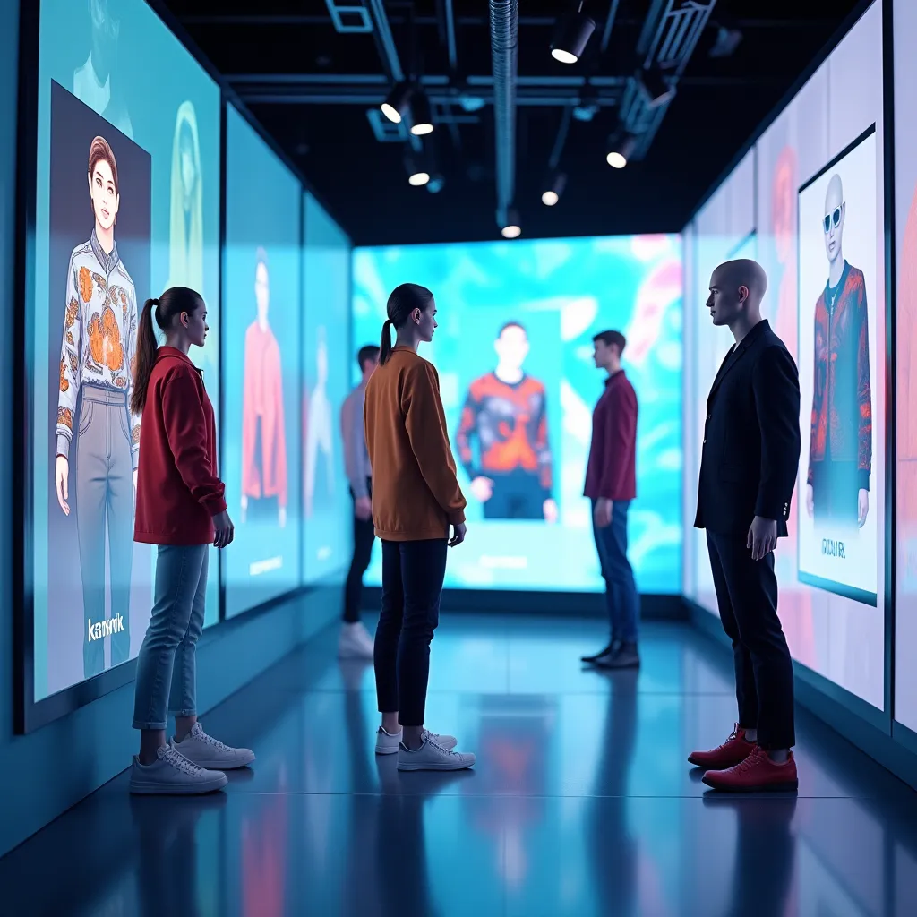 AI Virtual Try-On and Digital Fashion AI-powered virtual try-on and digital fashion design in action.