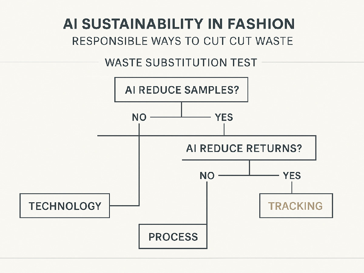 AI Sustainability in Fashion: Responsible Ways to Cut Waste