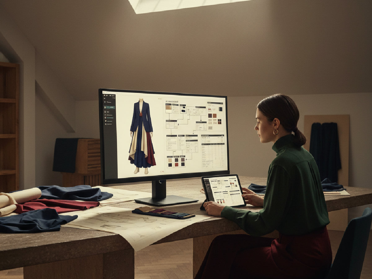 AI Moodboard Structuring: Streamlining Fashion Design Workflows