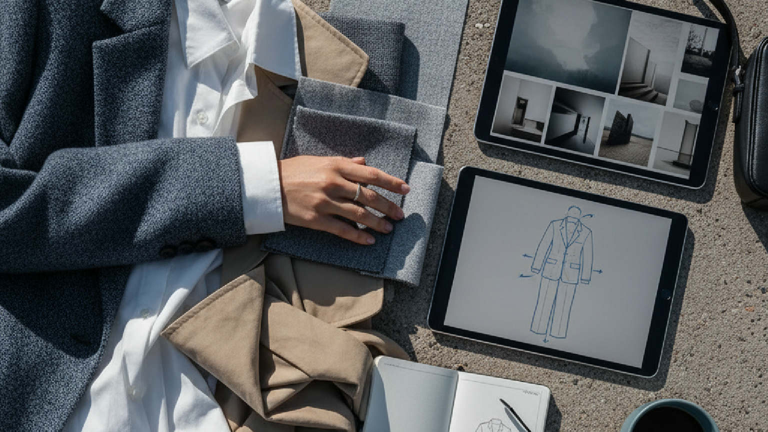 AI transforms fashion product development by creating a direct, automated link between a creative moodboard and a factory-ready tech pack. An AI workflow p