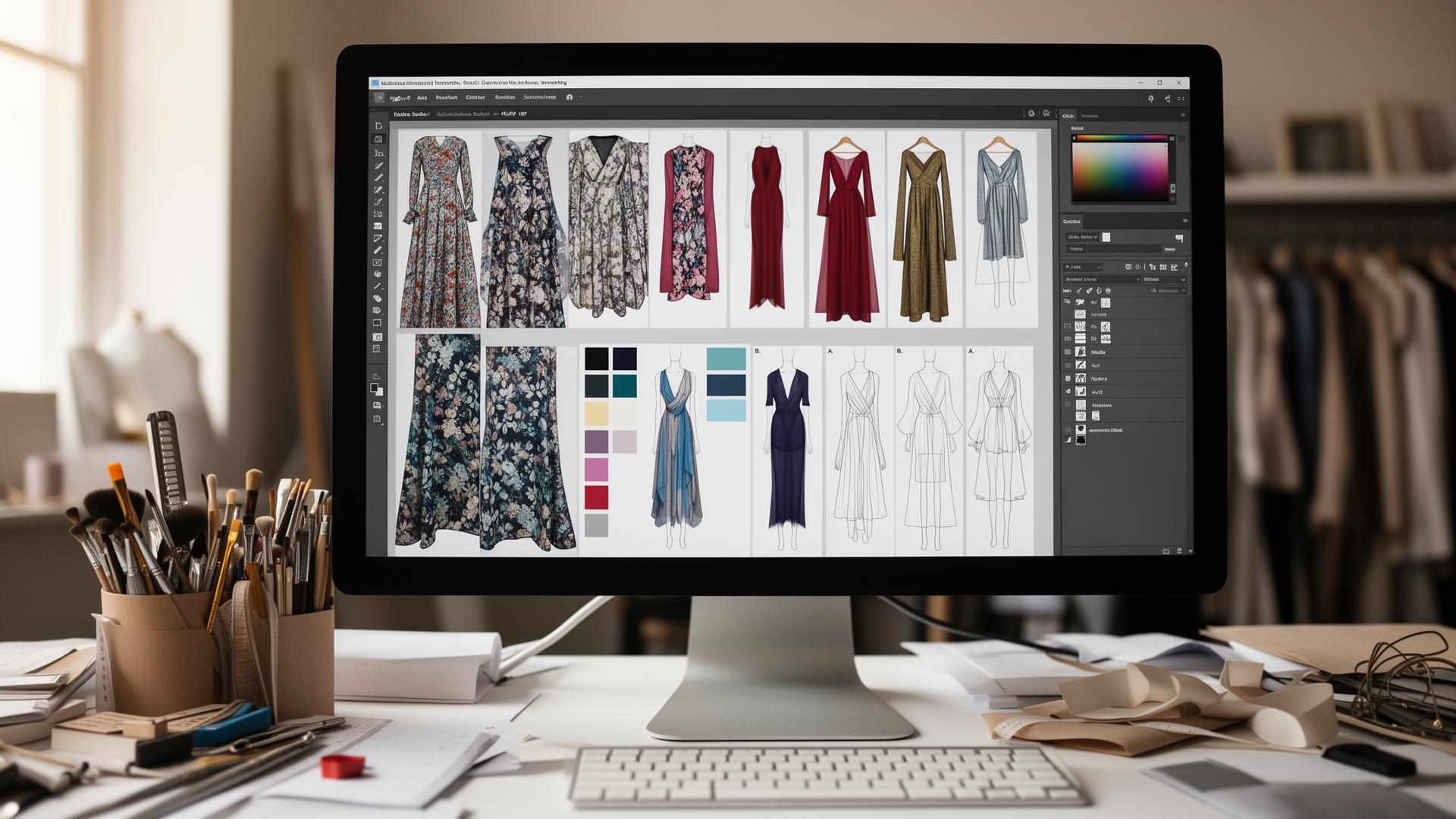 AI fashion mood board creation automates and accelerates the translation of creative concepts into actionable design artifacts. Instead of manual image sou