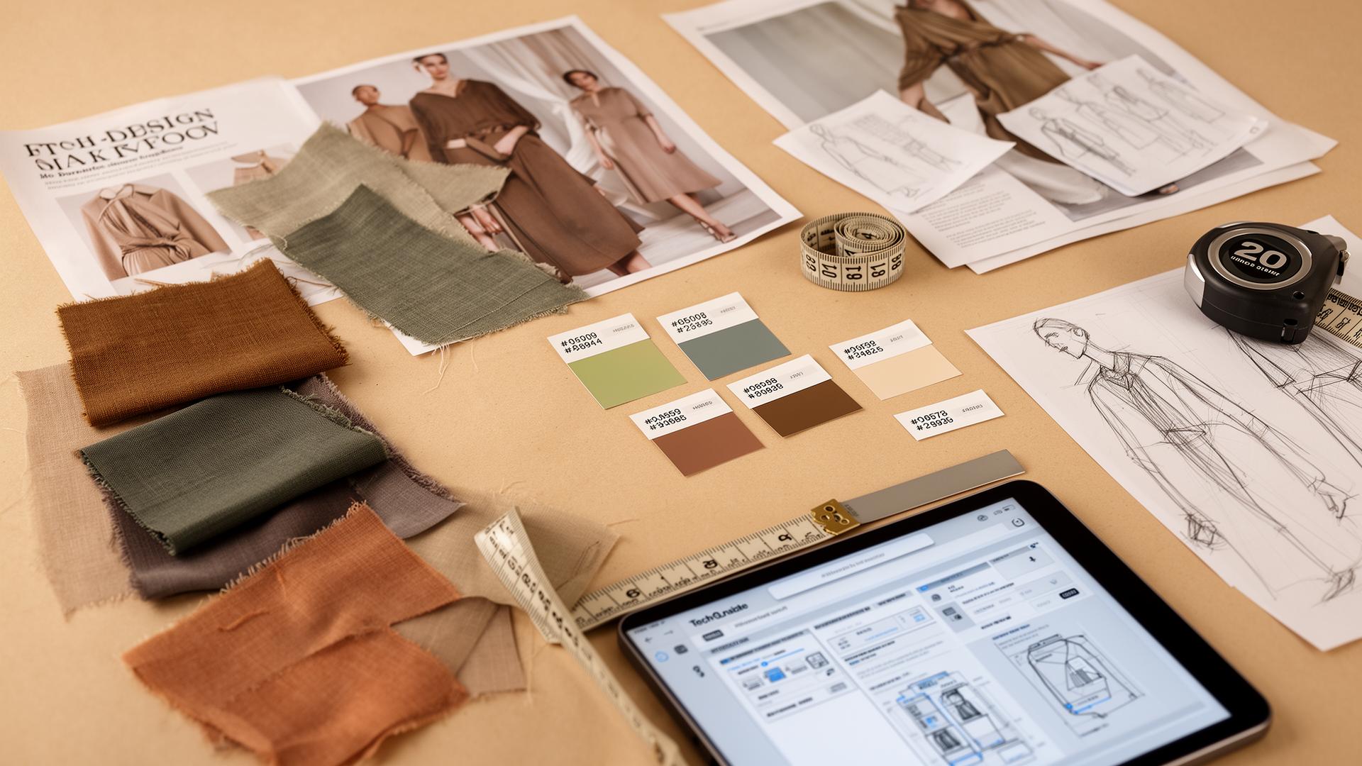 An AI-ready fashion moodboard must contain structured, explicit data, not just aspirational visuals. The core components are high-resolution, multi-angle i