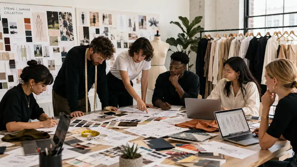 AI improves precision in fashion tech packs by automating data validation, enforcing consistency in specifications, and generating anomaly alerts based on