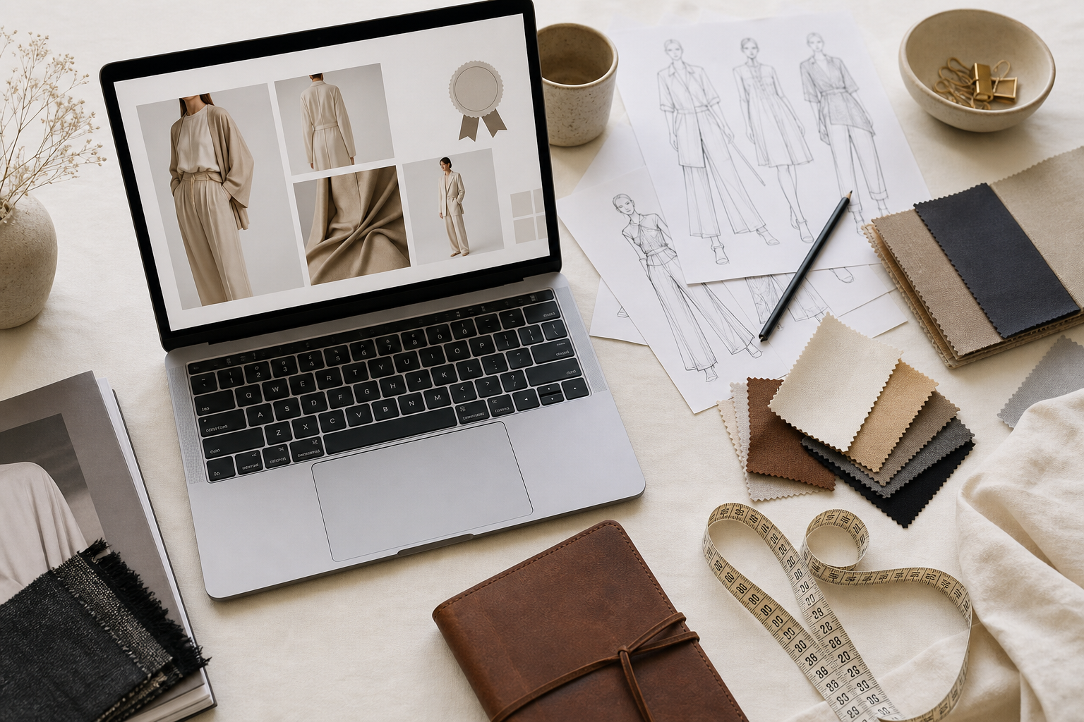 AI Fashion Portfolio Generator certified pitch flow