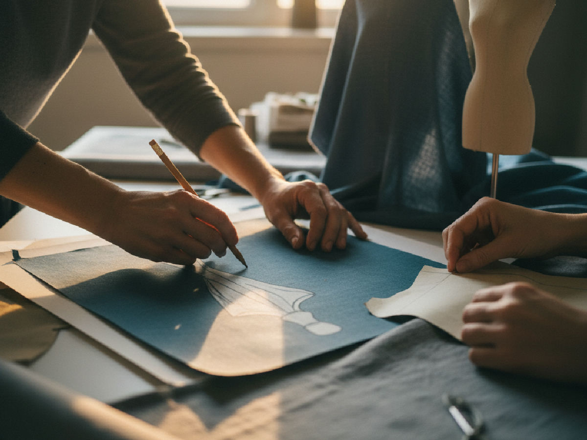 5-step playbook (brief, brand DNA, design, validate, handoff) — figure illustrating 5-step playbook (brief, brand dna, design