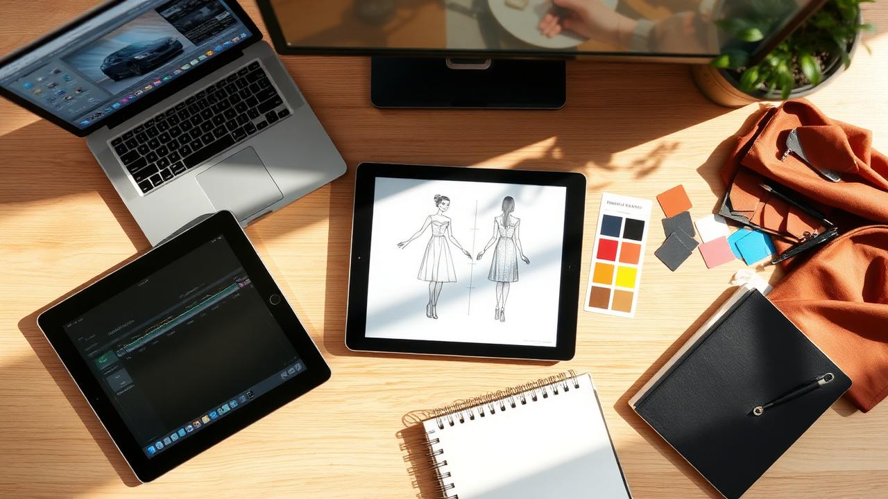 Editorial cover illustrating can ai design clothes (student)