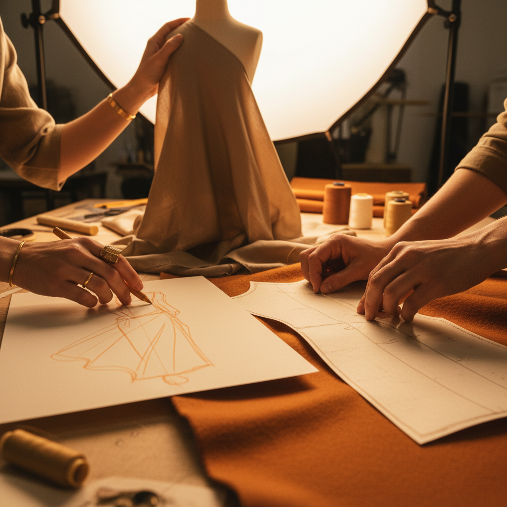 How does AI fashion design software differ from AI image generators: figure illustrating how does ai fashion design software