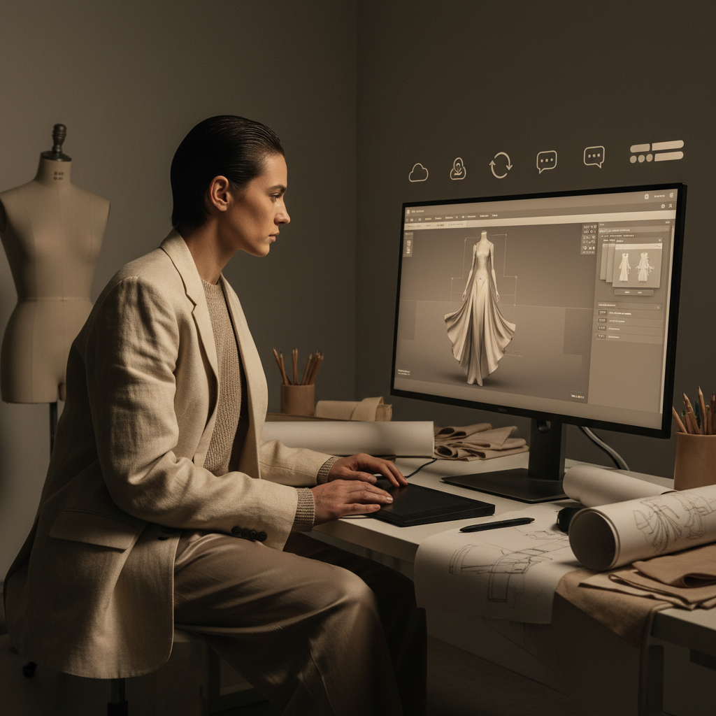 Comparing Fashion Collaboration Software Options: figure illustrating comparing fashion collaboration software options in Whi