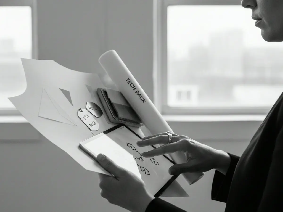 Patterns Are One Artifact in the Fashion Production Workflow