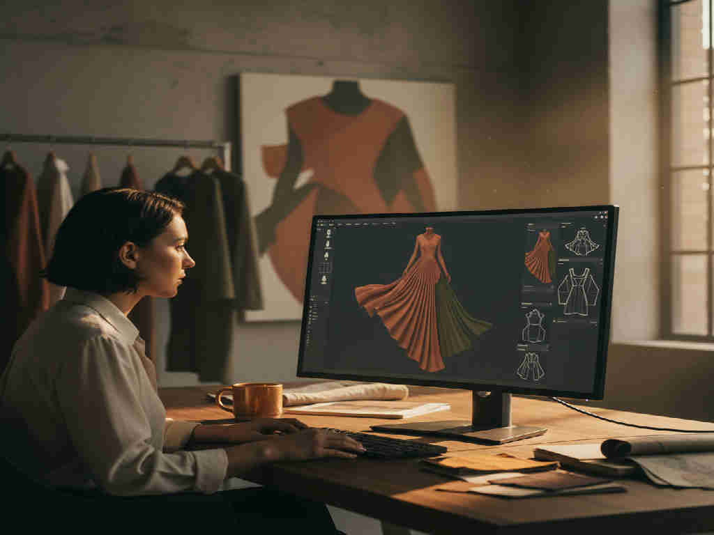 The surfaces are not one thing: what each reads and why fashion fails by default: supporting image for ai shopping assistant