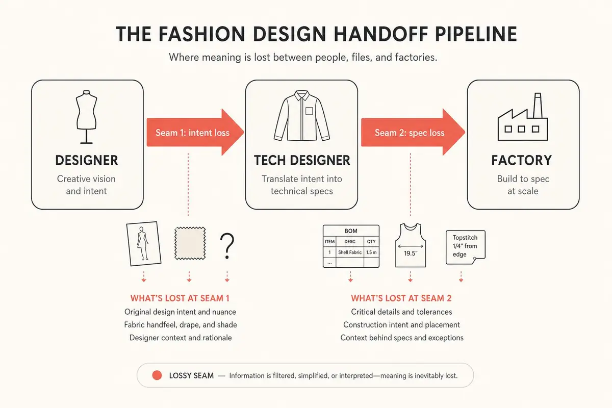AI Fashion Design Handoff: From Designer to Tech Designer to Factory Without Loss: supporting visual 1