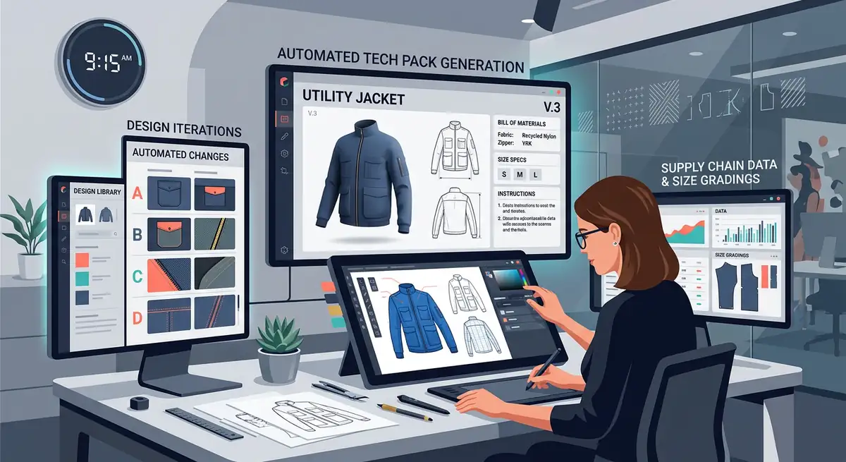 Navigating Fashion Automation: Essential Insights: supporting visual 3