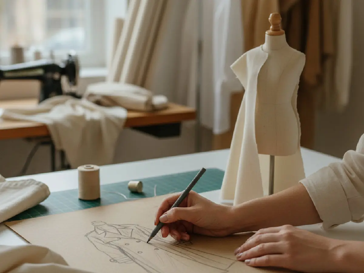 What generative AI does for a fashion design team: decision support for fashion brand teams