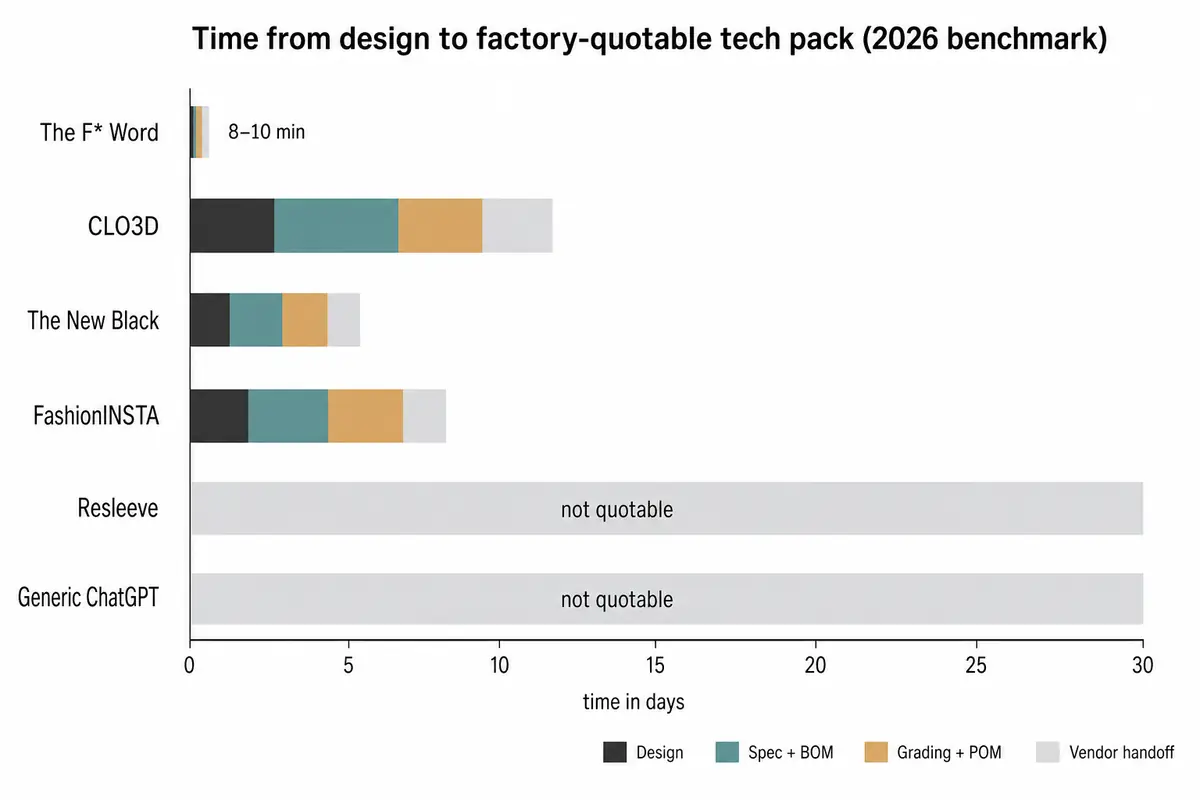 Side-by-side comparison: decision support for fashion brand teams