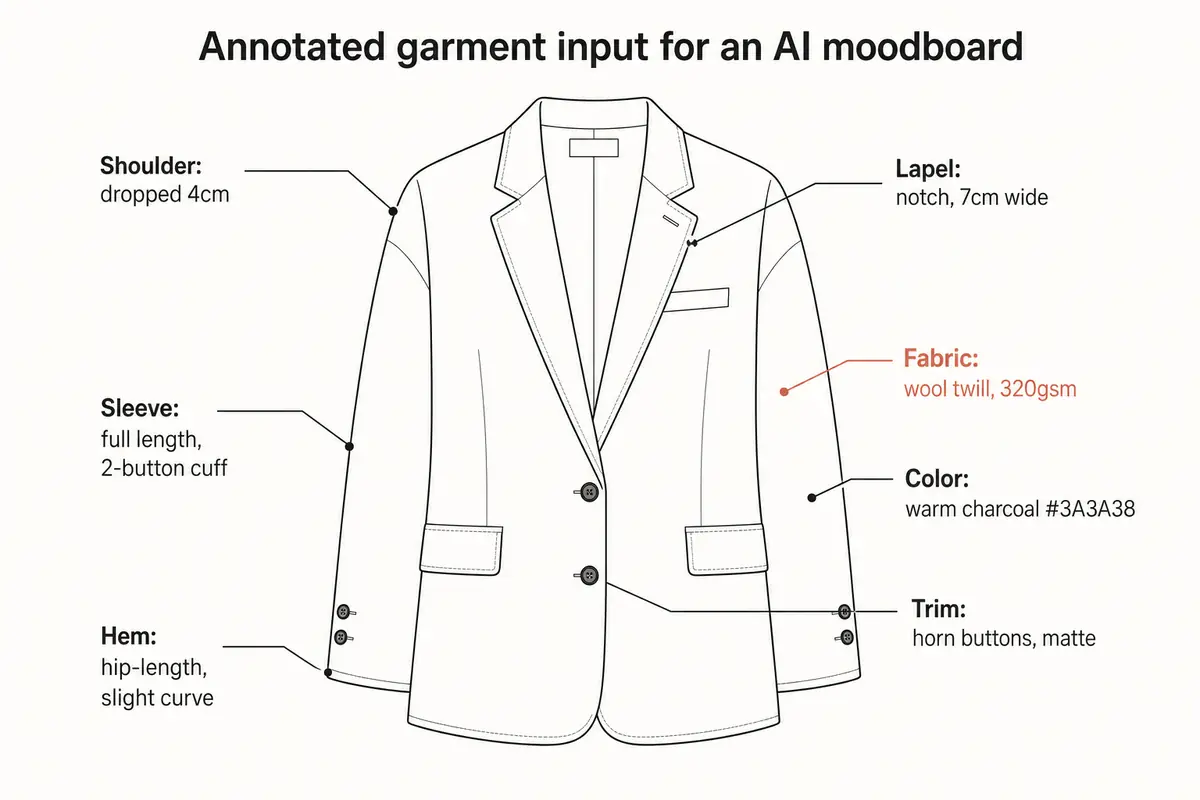 Visual Inputs: Images That Teach, Not Just Inspire: decision support for fashion brand teams
