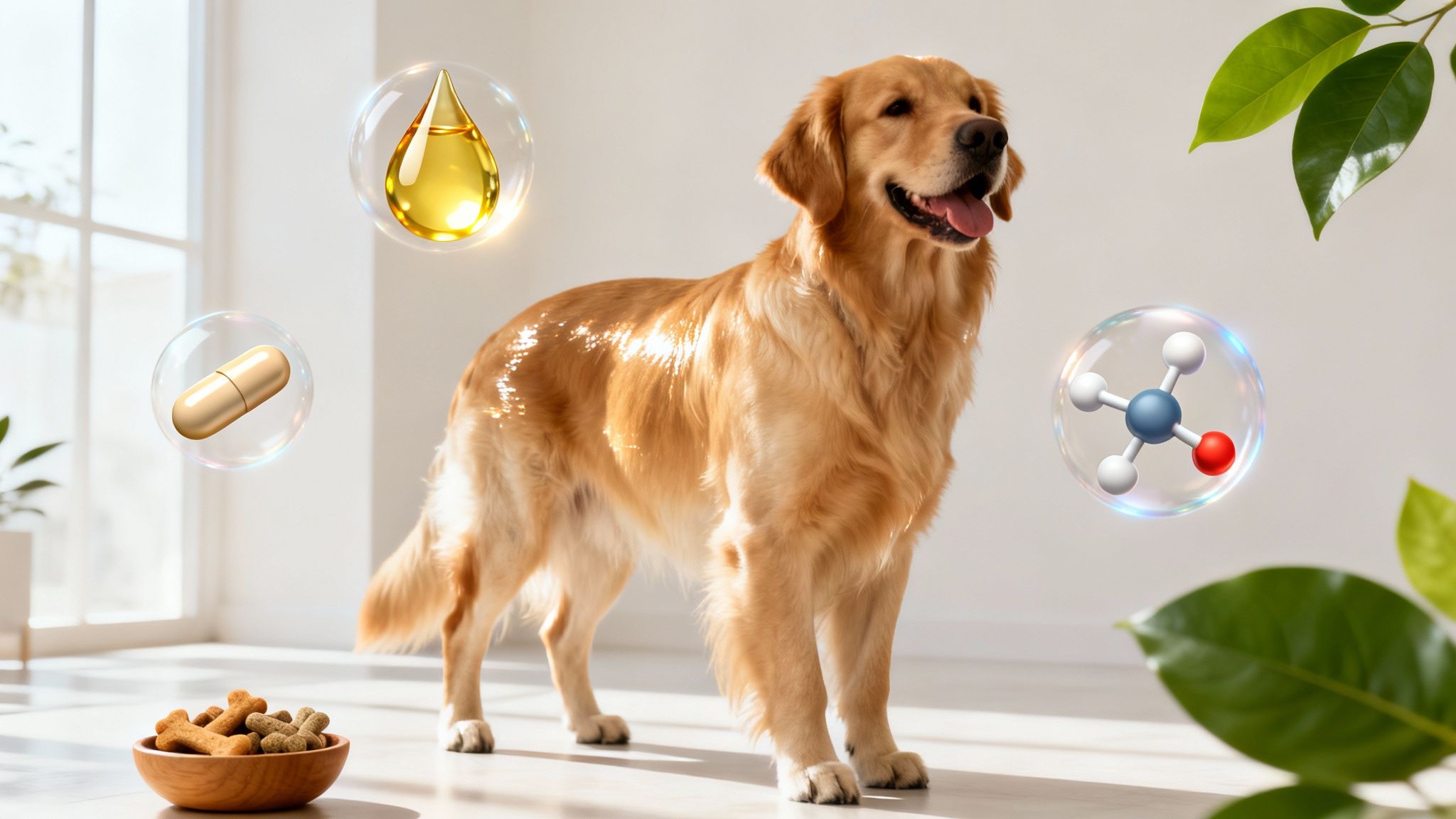 A Guide to Dog Skin and Coat Supplements