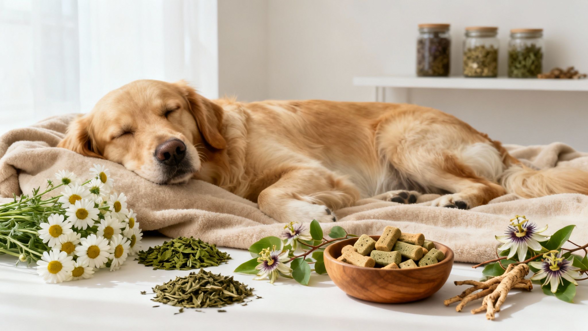 A Guide to Natural Calming Supplements for Dogs