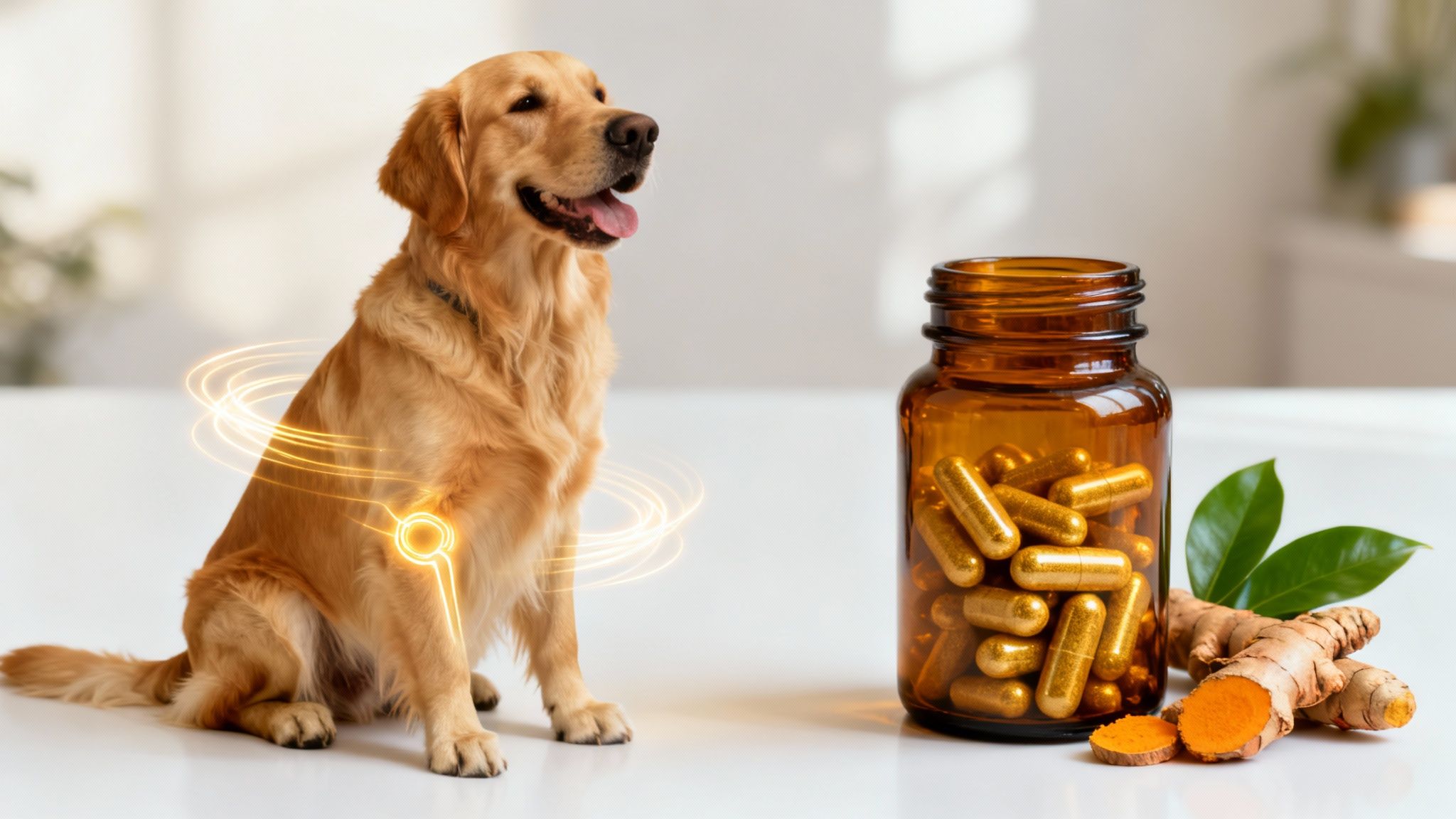 Curcumin for dogs: Safe, science-backed guidance
