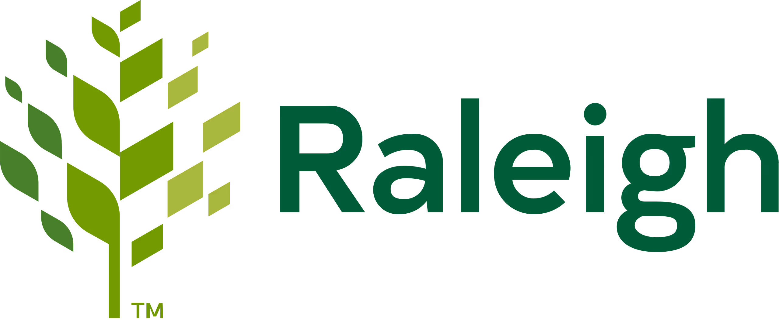 Green City of Raleigh logo
