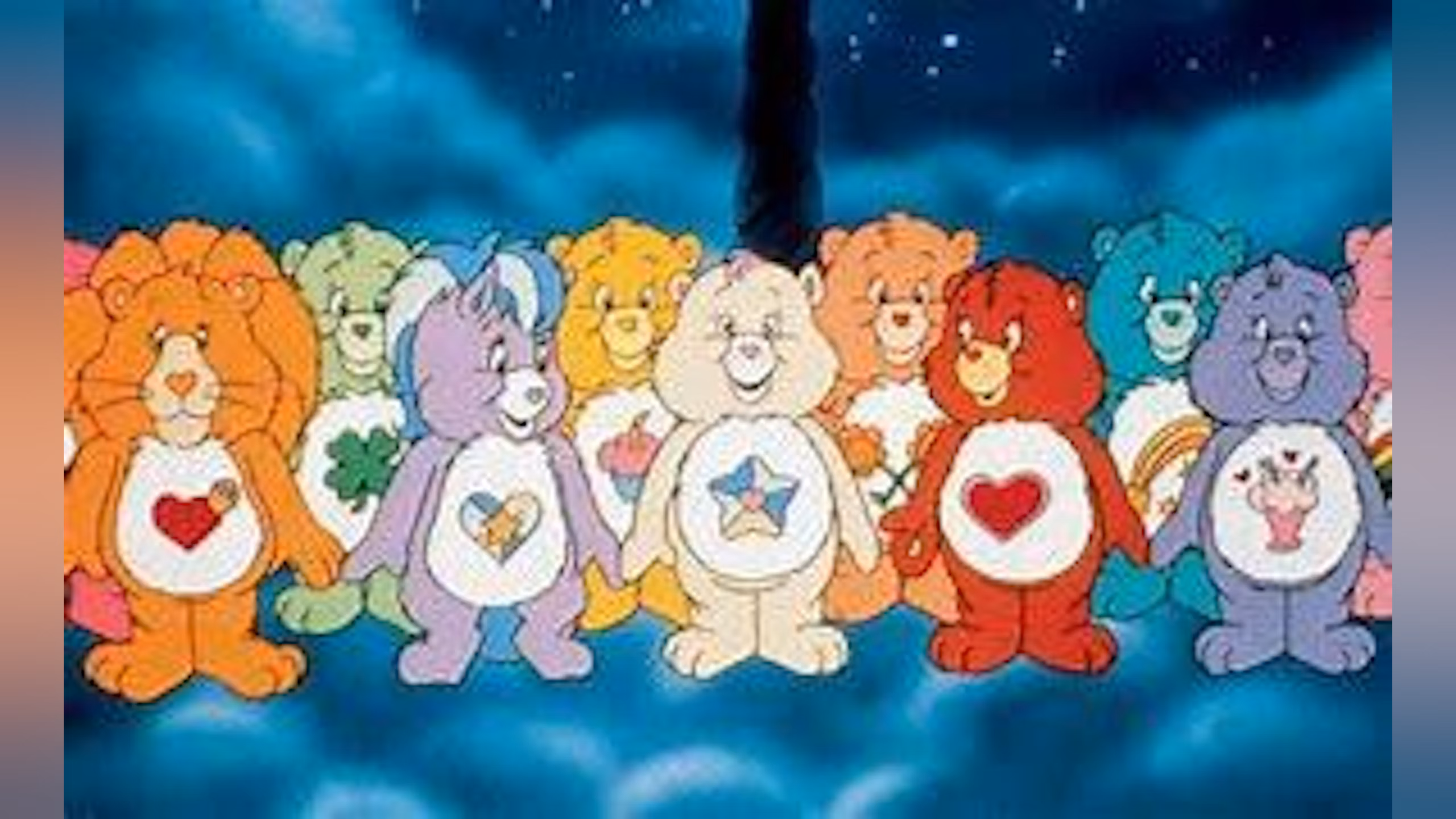 A group of care bears.