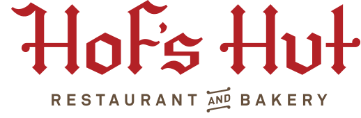 Hof's Hut Restaurant and Bakery Logo 