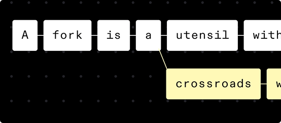 Fork ai interface design