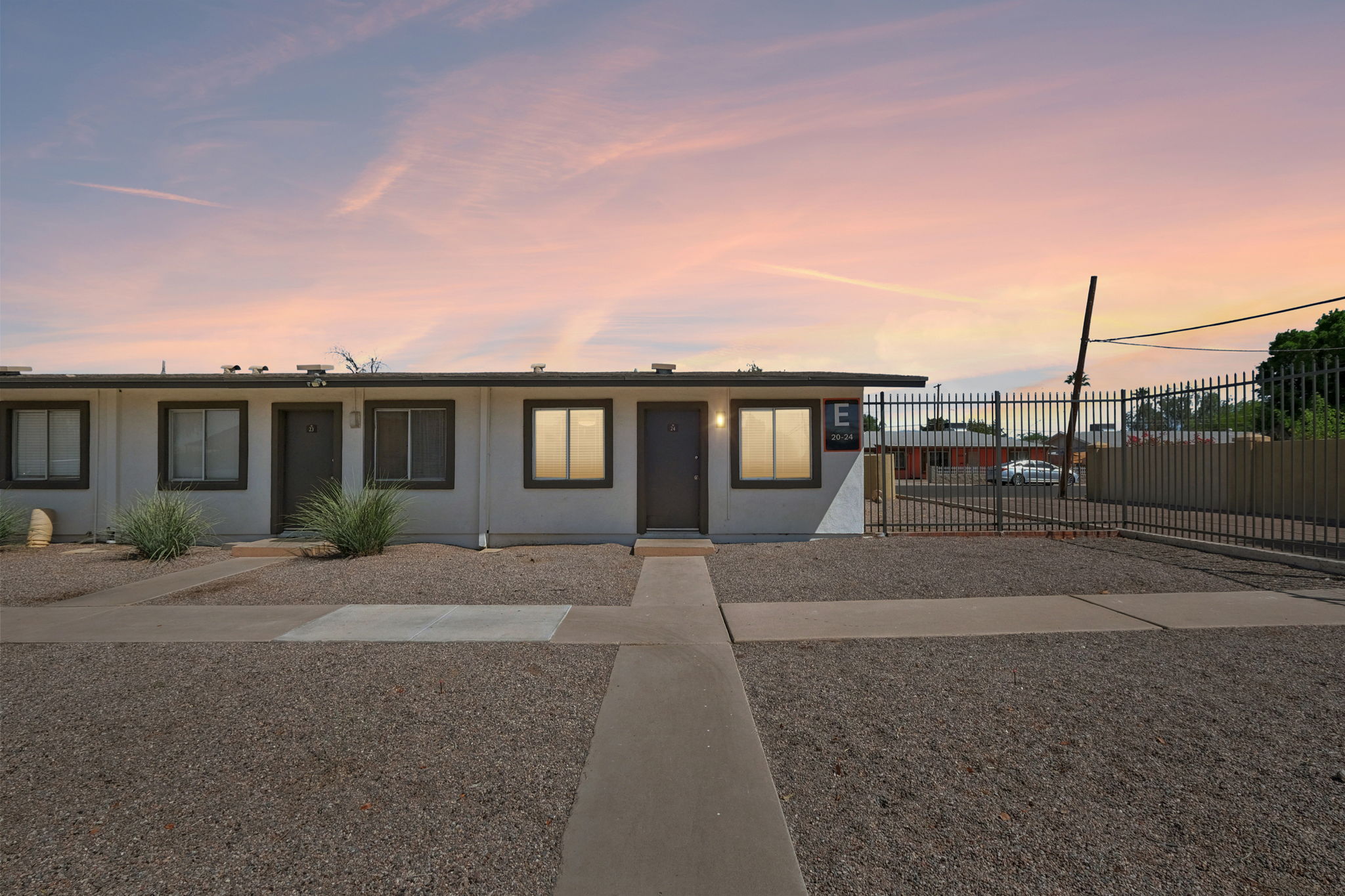 exterior of buildings