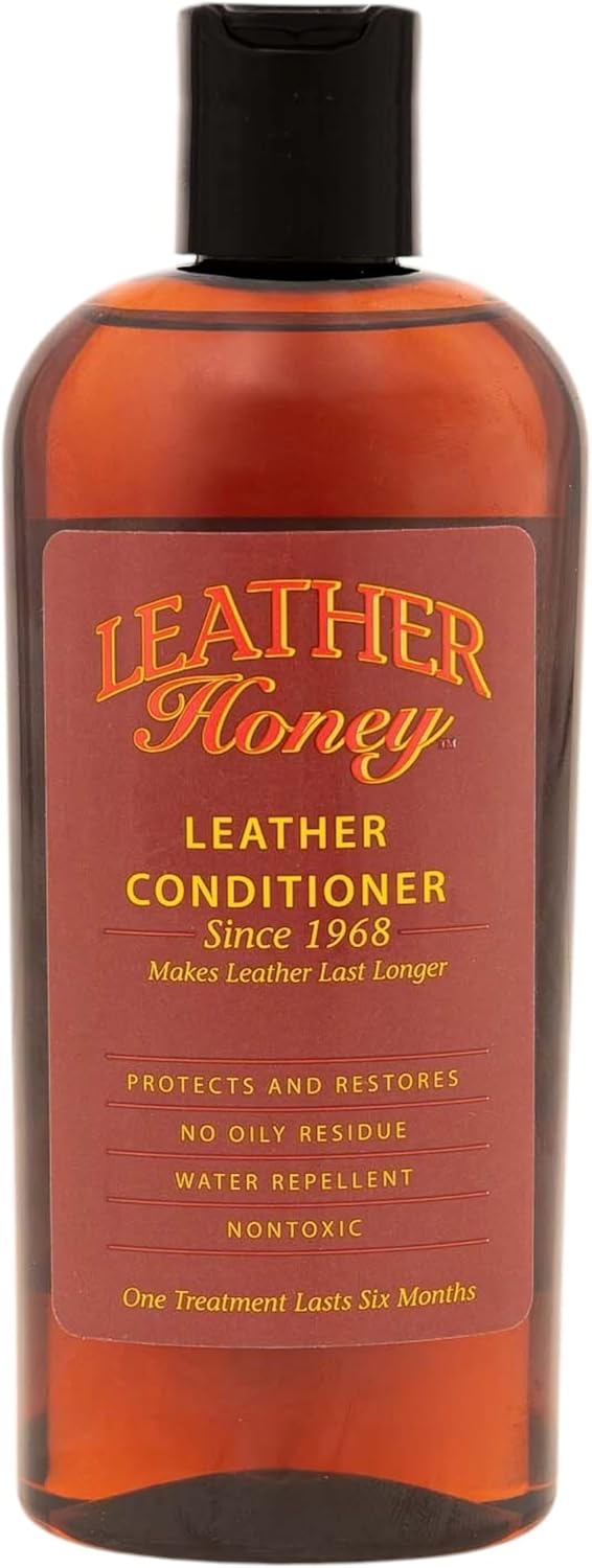 Leather Honey leather conditioner bottle for restoring and protecting leather
