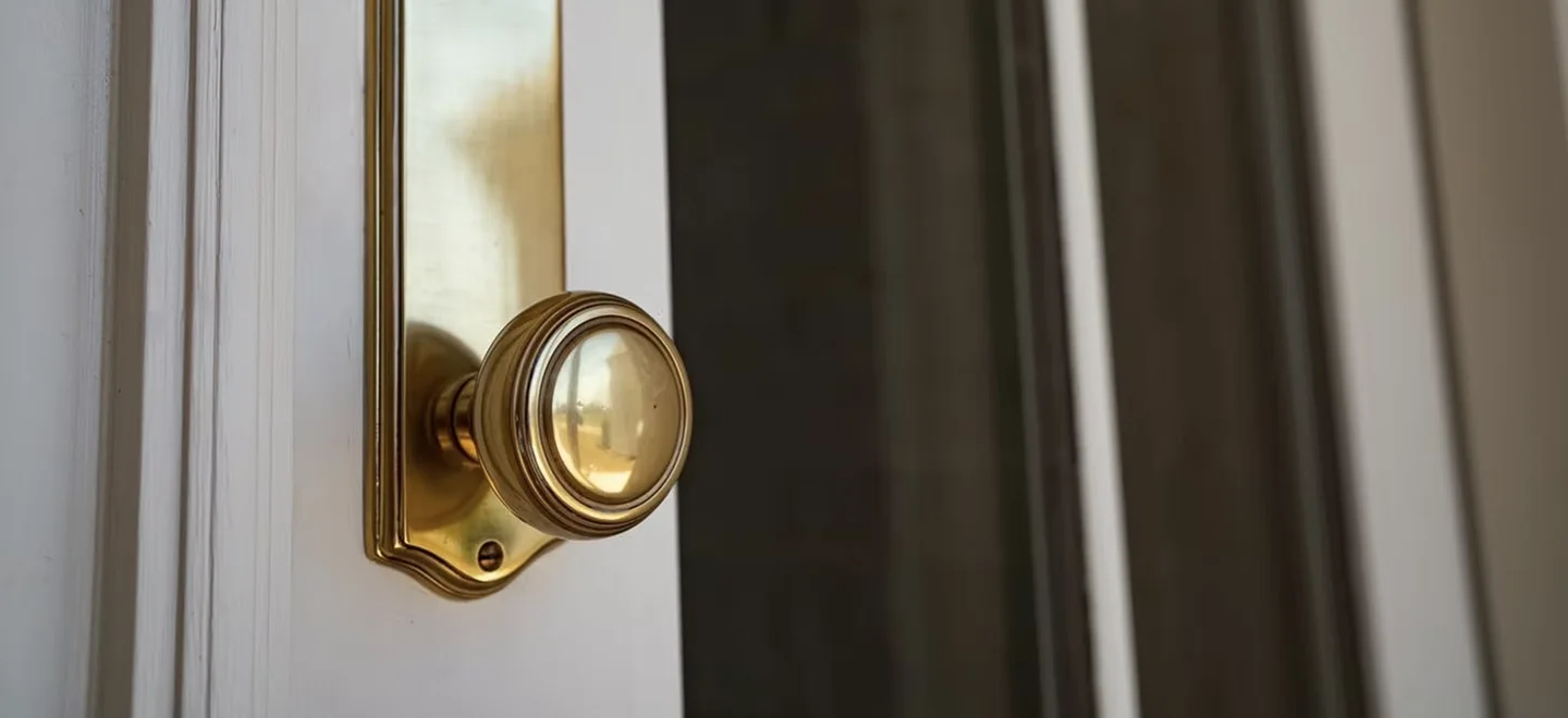 Door knob bottom
