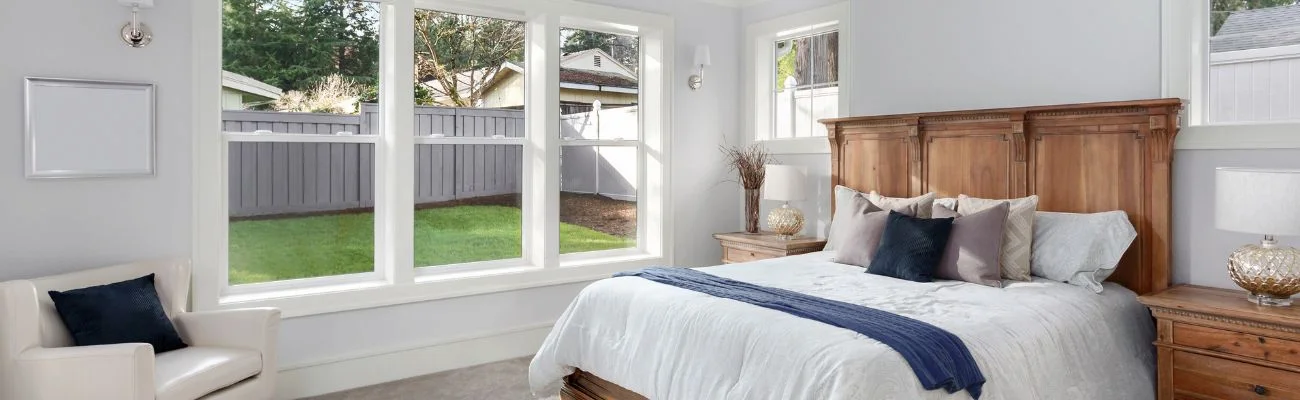 Custom wood windows installed on a home in Arcadia, CA