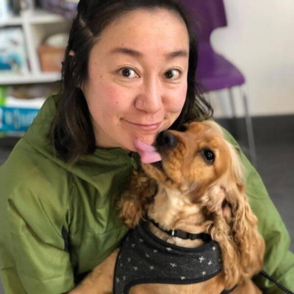 Tomo, a senior animal attendant and groomer working at Vets on Crown in Surry Hills NSW