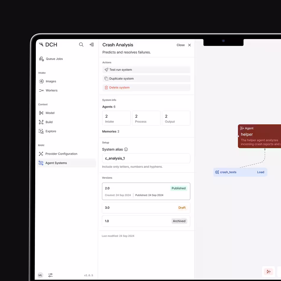 Data Context Hub Dashboard - Crash Analysis