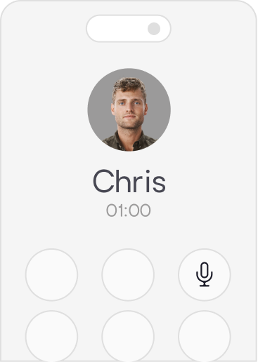 Phone icon to show visit illustration. 